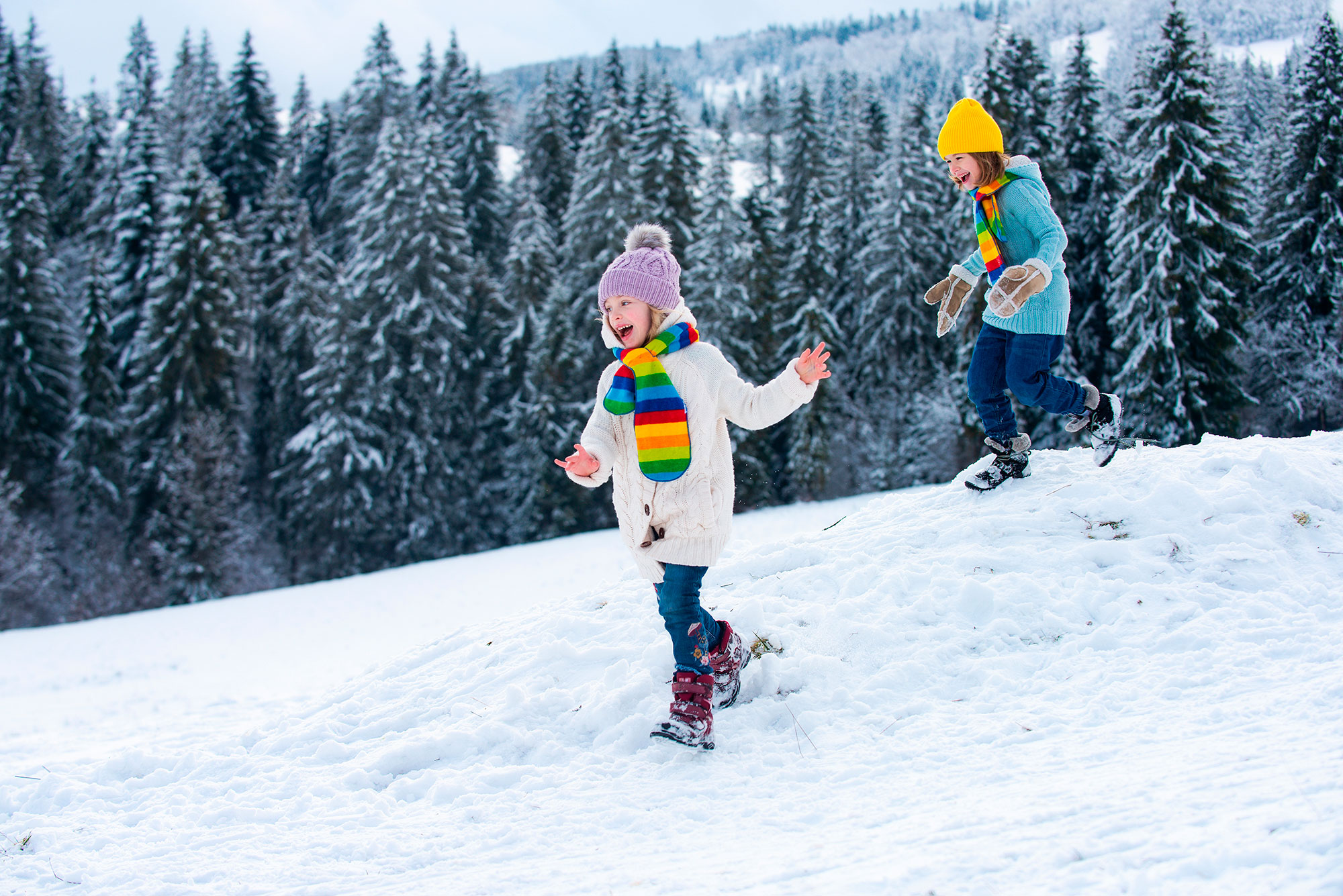 Как сделать зимние прогулки развивающими