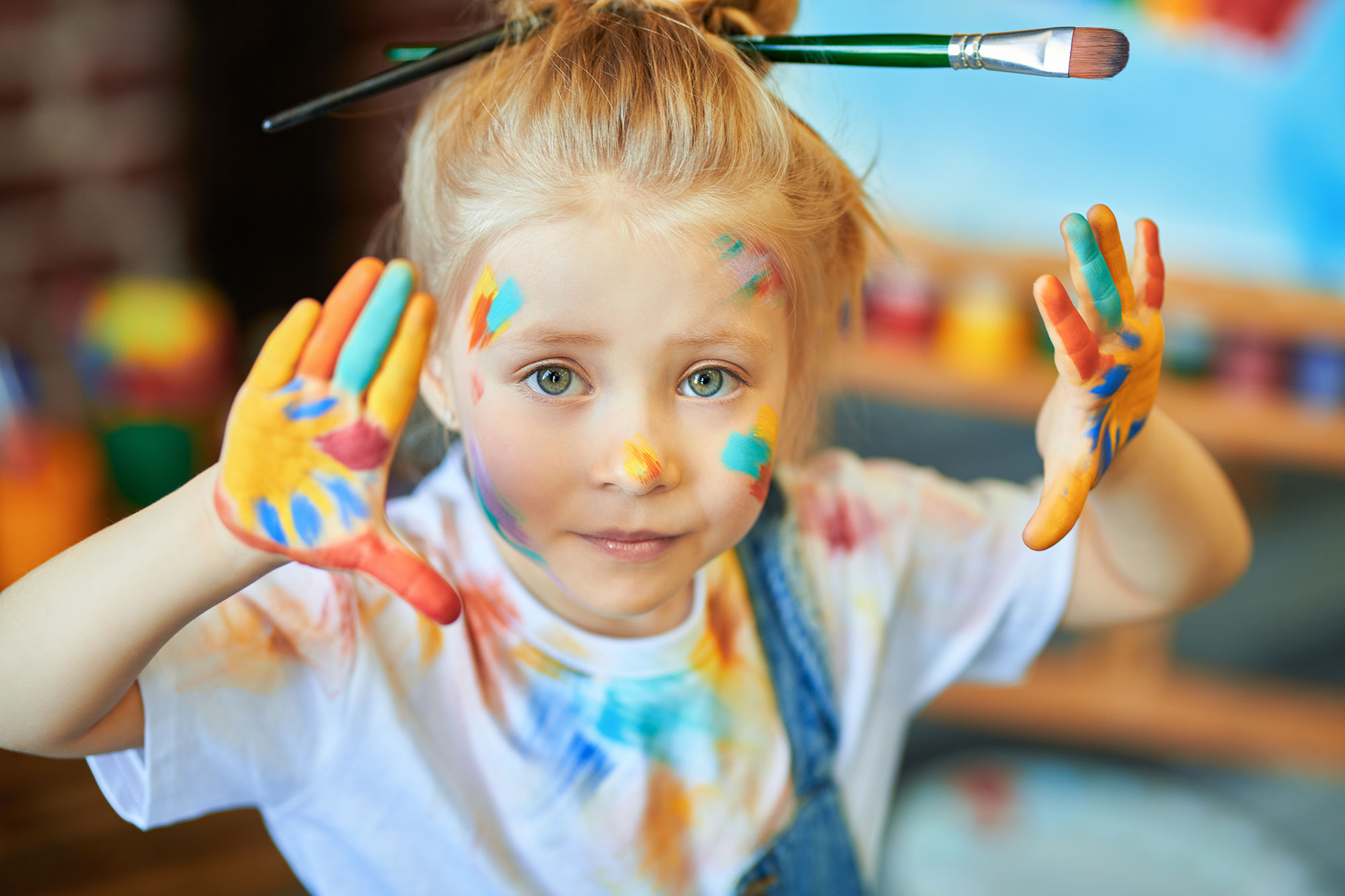 Кляксография: развиваем воображение и речь ребенка