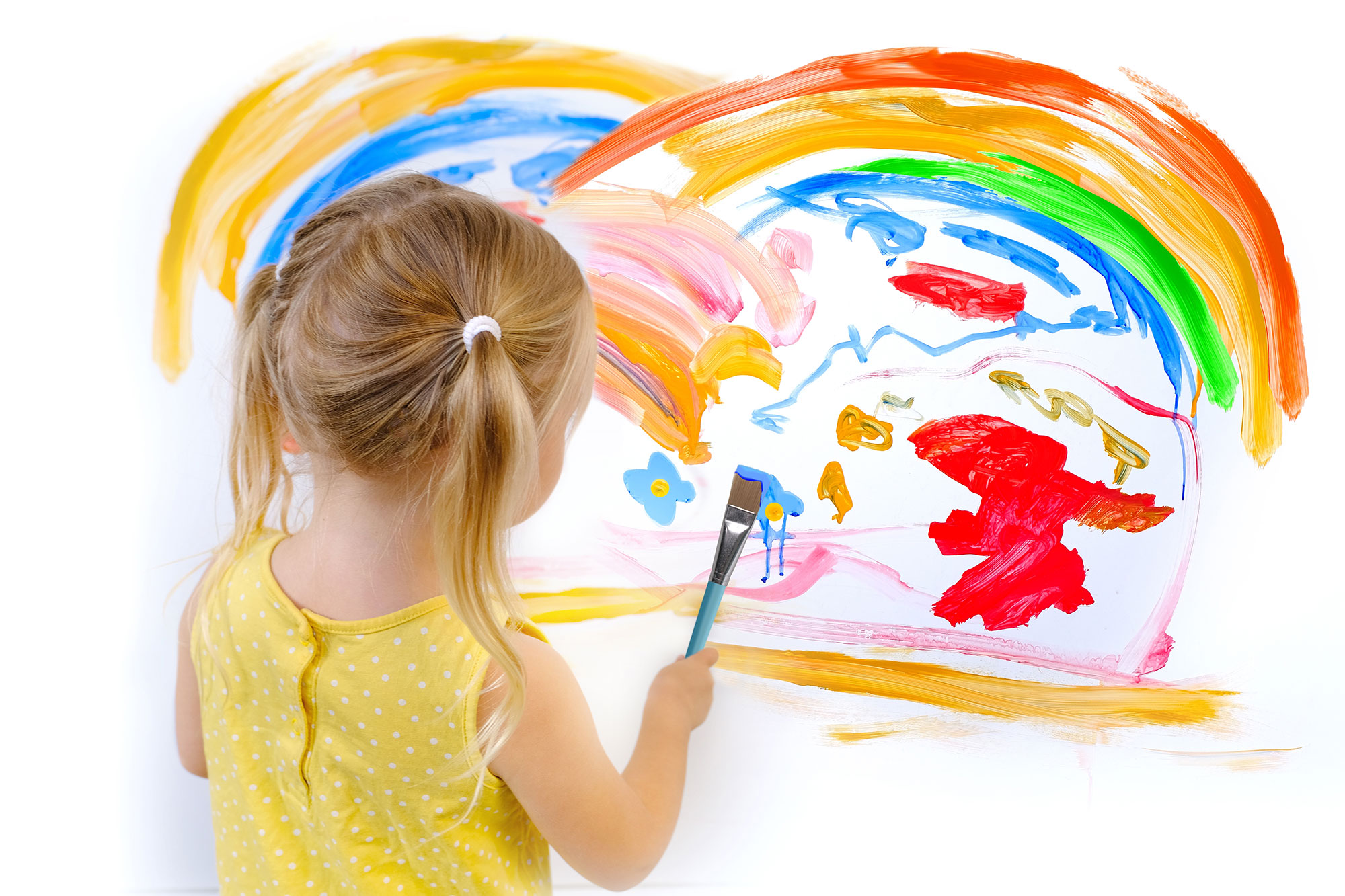 Кляксография: развиваем воображение и речь ребенка