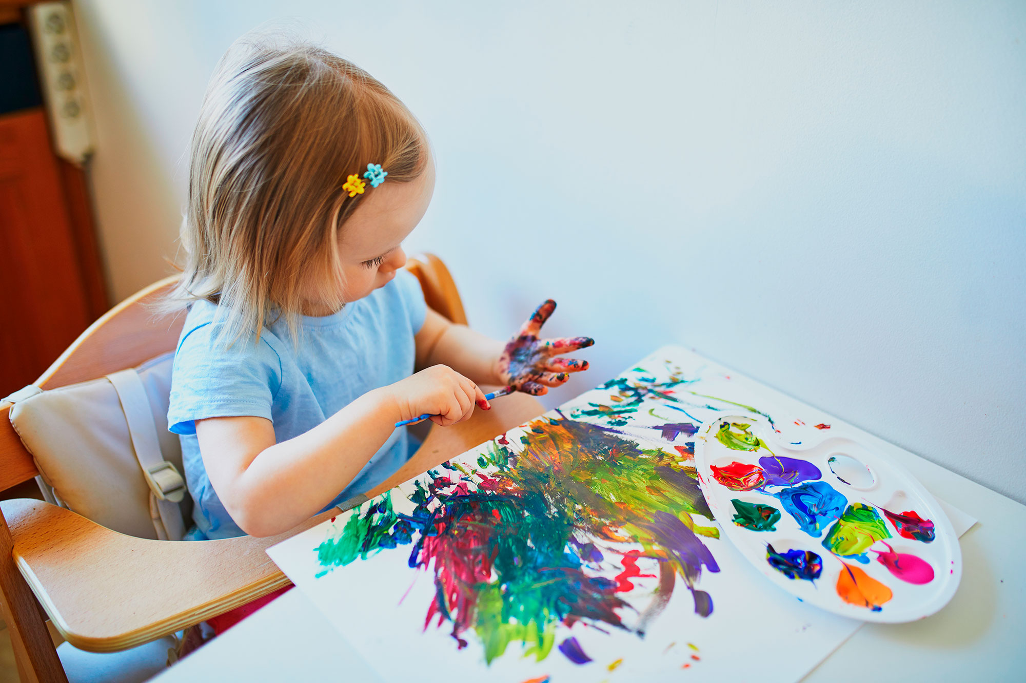 Кляксография: развиваем воображение и речь ребенка