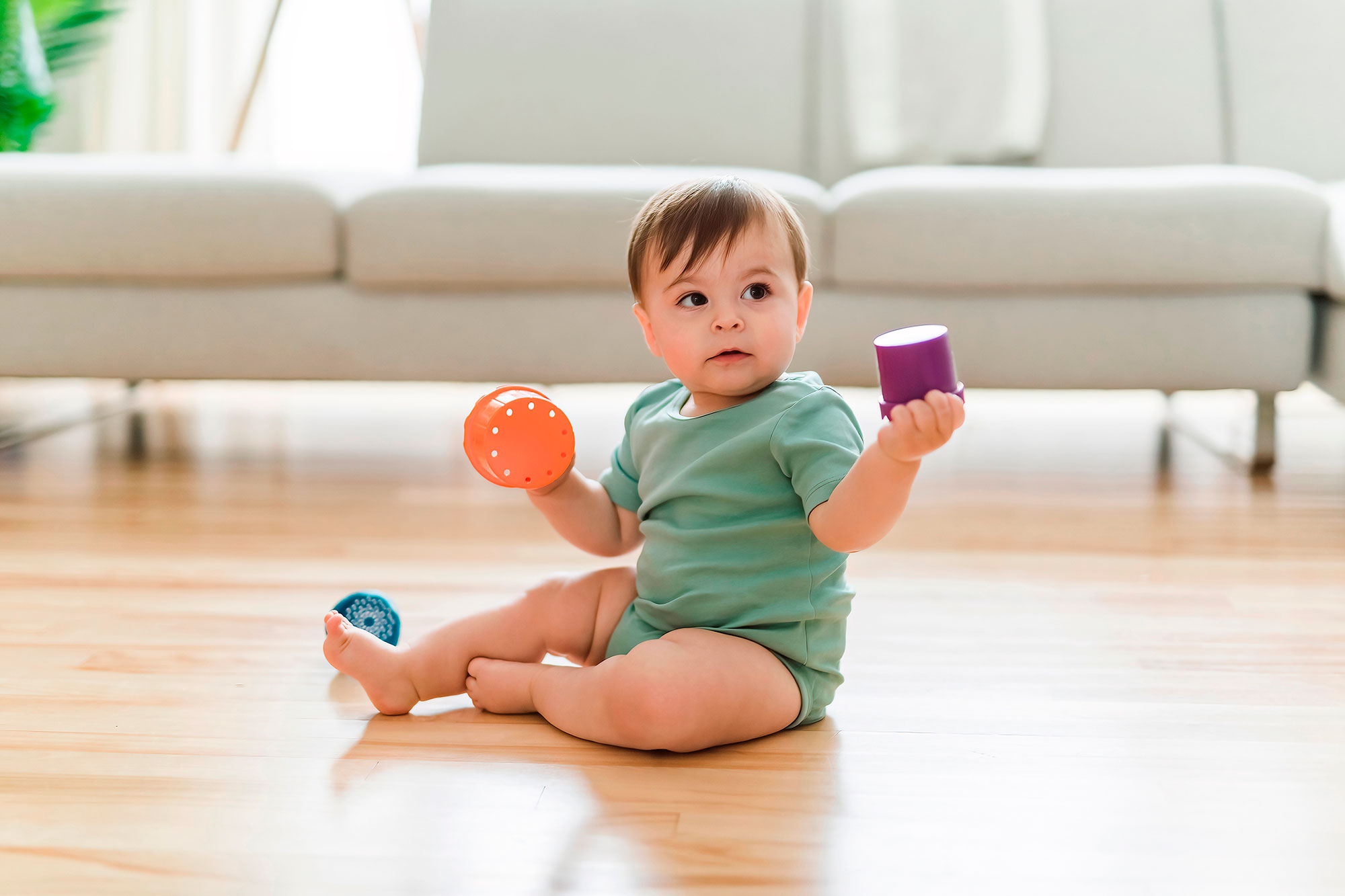 Развитие ребенка в 8 месяцев